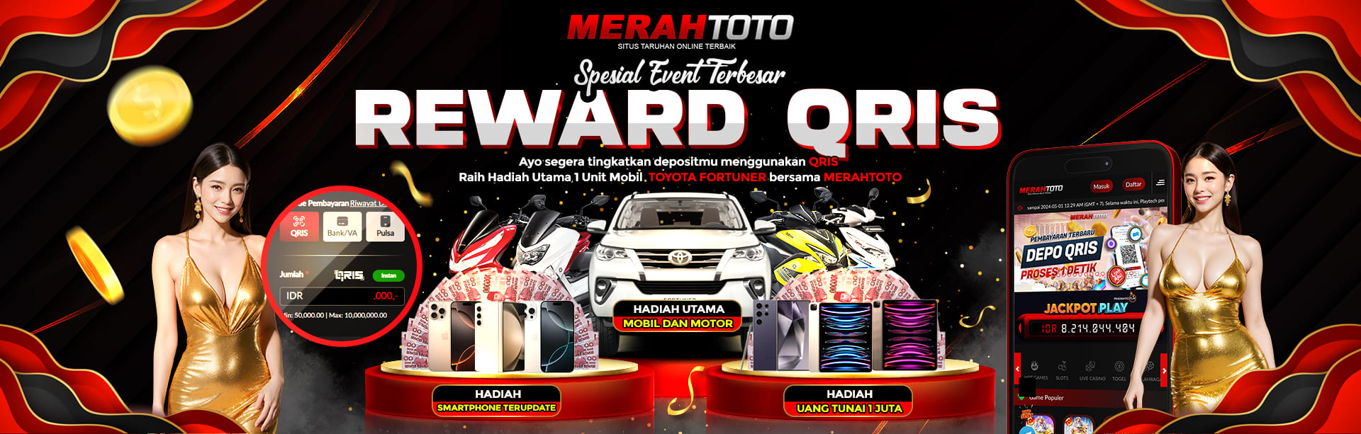 EVENT REWARD QRIS MERAHTOTO