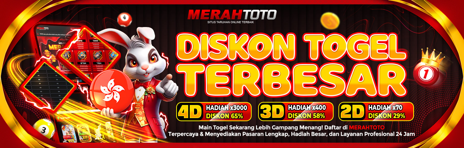 DISKON TOGEL TERBESAR BERSAMA MERAHTOTO