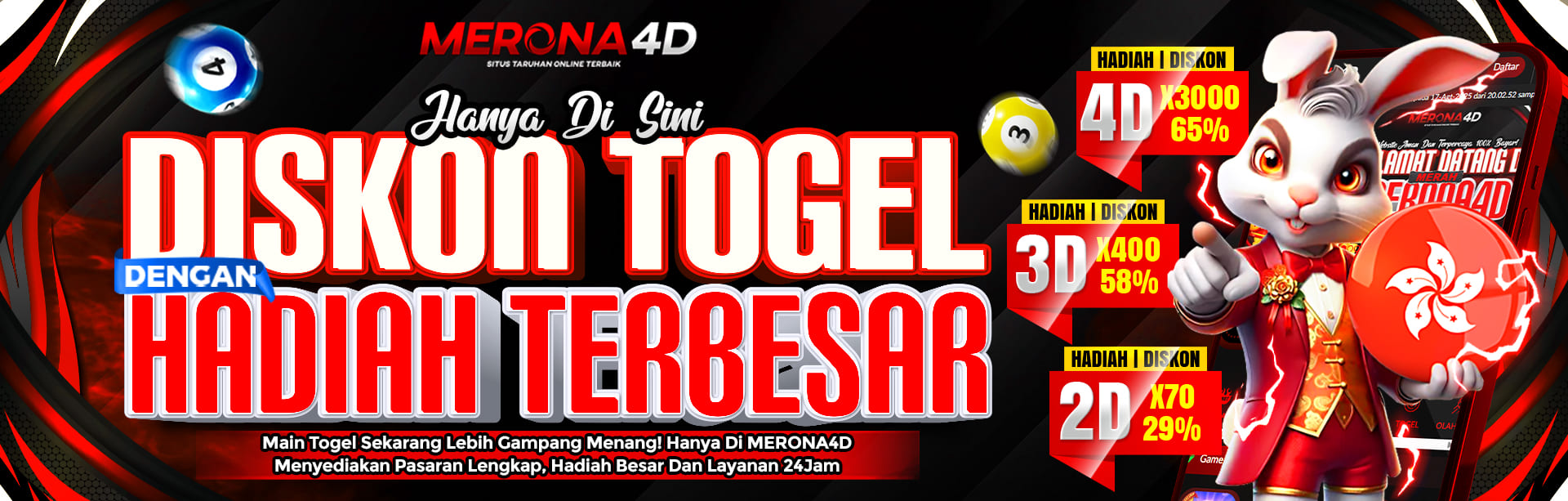 DISKON TOGEL TERBESAR BERSAMA MERAHTOTO