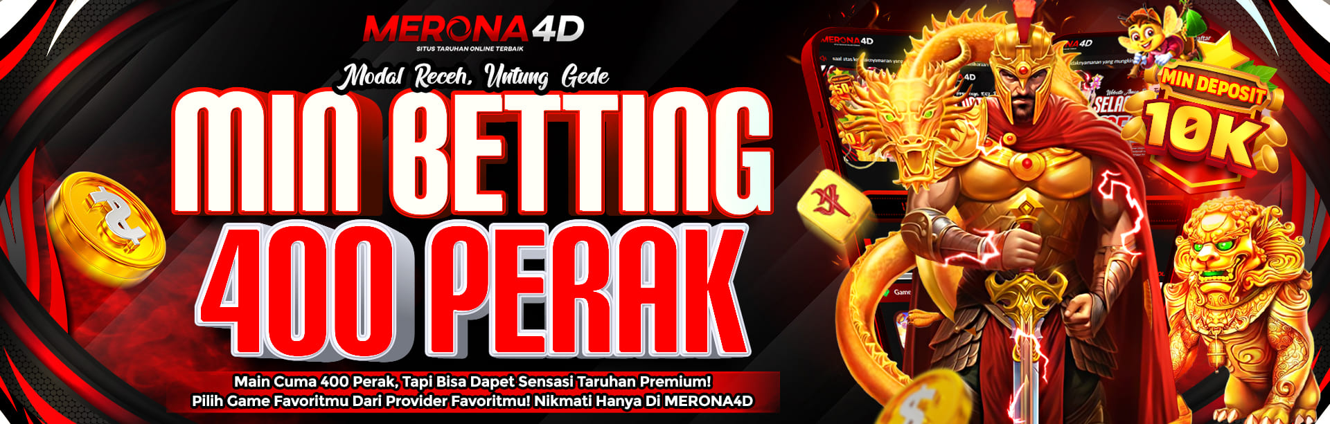 SLOT BETTINGAN 400 PERAK RUPIAH DI MERAHTOTO