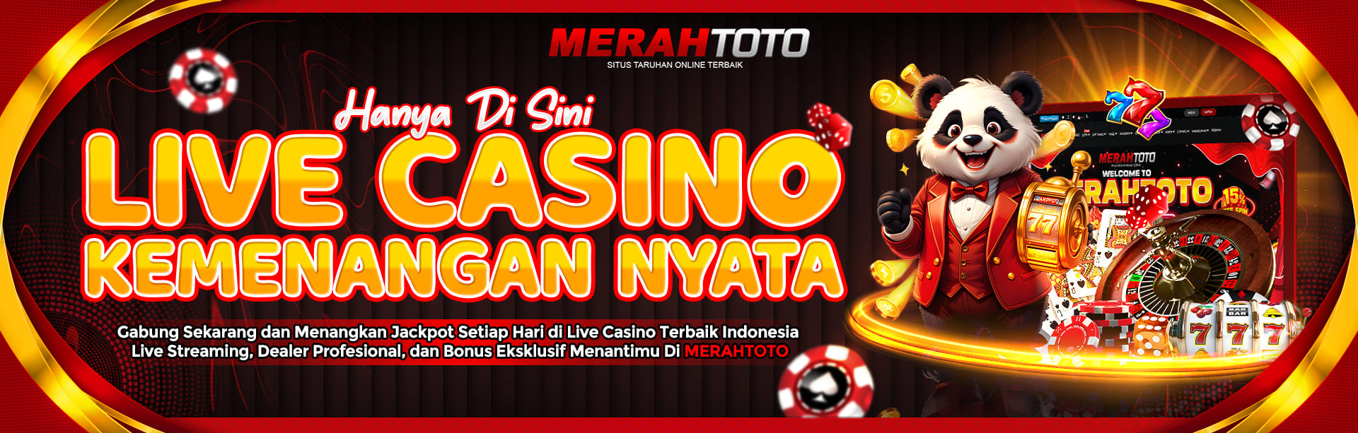 LIVE CASINO TERBESAR HANYA DI MERAHTOTO