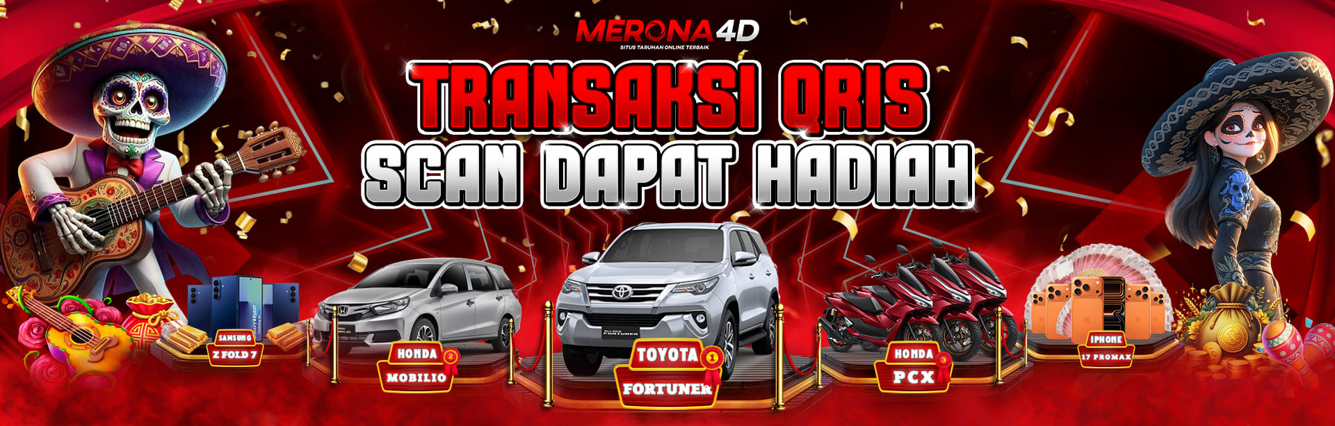 EVENT REWARD QRIS MERONA4D