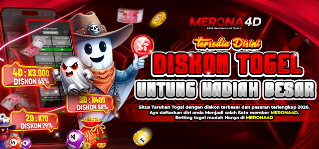 DISKON TOGEL TERBESAR BERSAMA MERONA4D