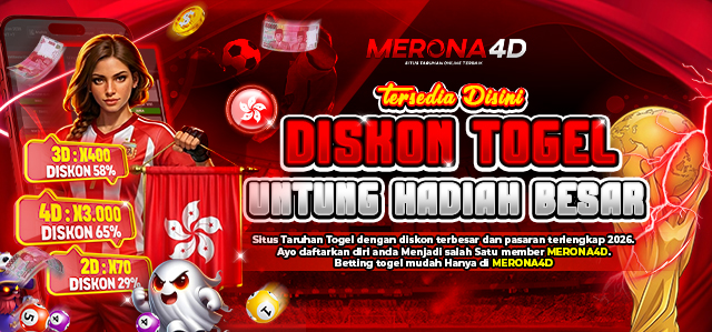 DISKON TOGEL TERBESAR BERSAMA MERONA4D