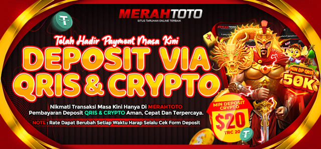 TELAH HADIR DEPOSIT VIA QRIS & CRYPTOCURRENCY