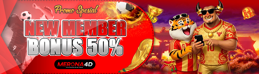 BONUS NEW MEMBER 50%